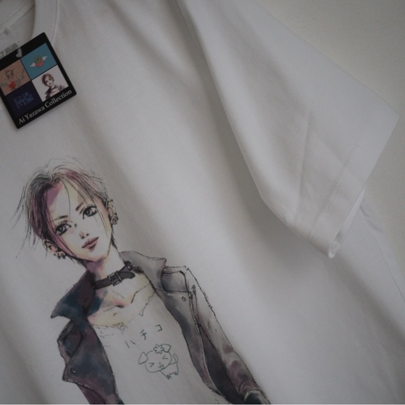 Ai yazawa nana Uniqlo short sleeve t shirt top new - Picture 4 of 6